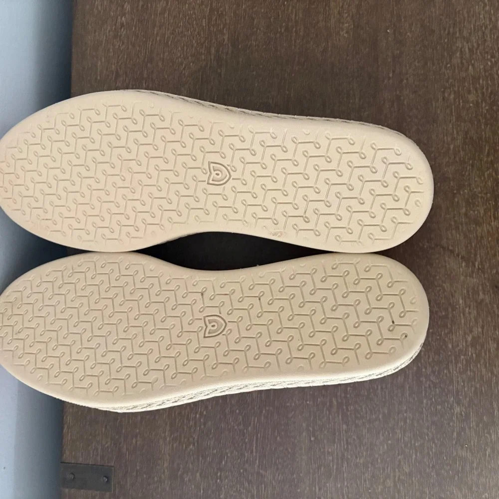 Rothys The Espadrille Red Knit Slip On Flats Shoes W10 186-004